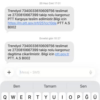 Trendyol Kayıp Kargo Ve Gerçek Dışı Kabul Kaydı İçin Acil İade Talebi
