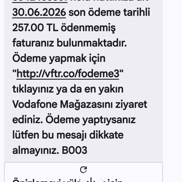 Operatör Değişikliği Sonrası Haksız 257 TL Fatura Kesilmesi Ve İptal Talebi