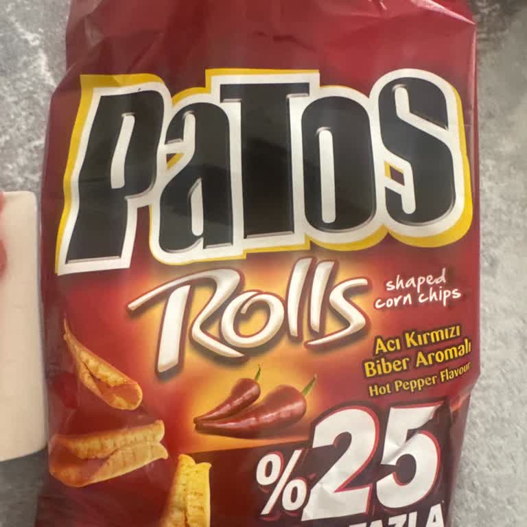Patos Rolls Cips Sert Ve Kurumuş Çıktı, Diş Ağrısına Neden Oldu