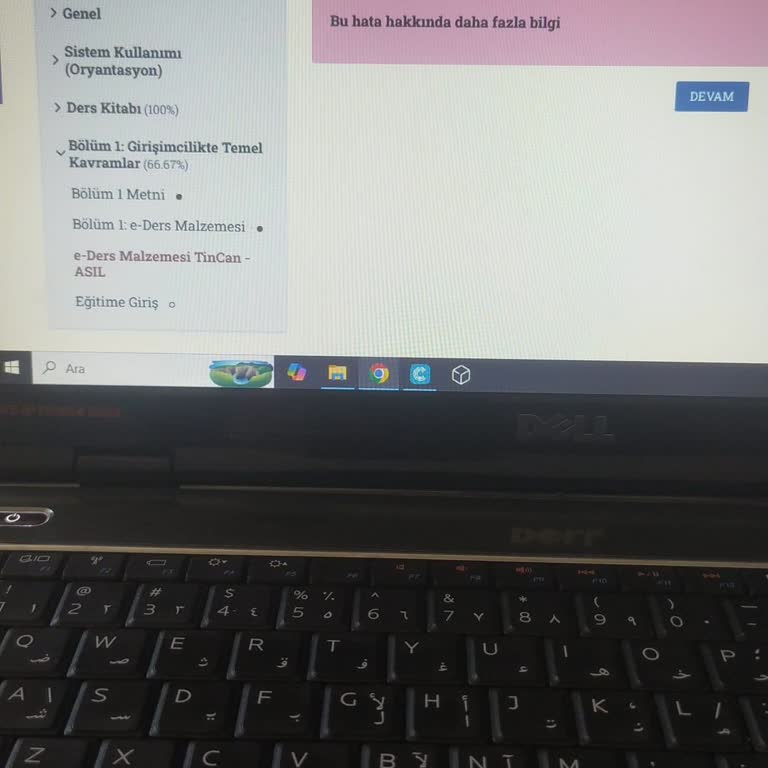 Kosgeb E-Ders Sisteminde Null Hatası Nedeniyle Eğitim Başlatılamıyor