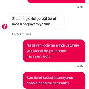 Yanlış Adrese Teslim Edilen Siparişin Ücret İadesi