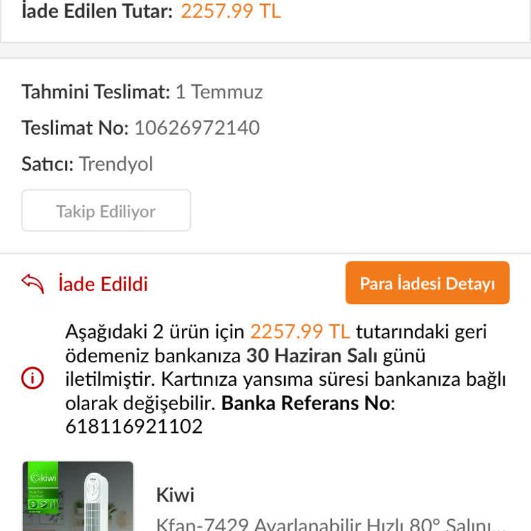 İptal Nedeniyle Fiyat Artışı Ve Tazmin Talebim