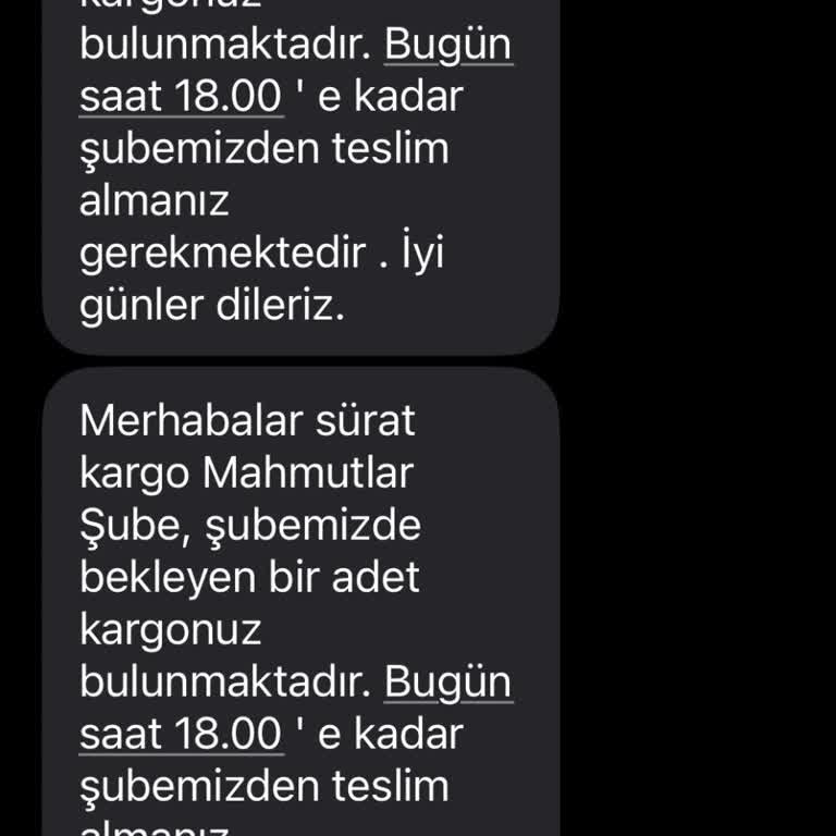 Demirtaş Siteler’de Sürat Kargo Dağıtım Sorunu