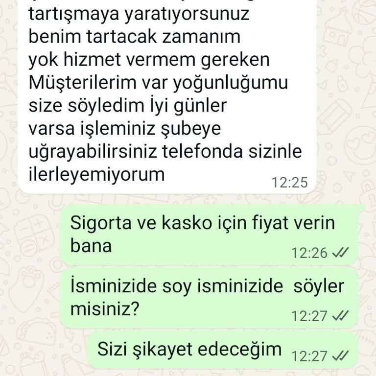 Teslimat Sorumlusunun Saygısız Ve Cevapsız Davranışı
