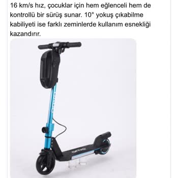 Şarj Süresi Ve Hız Sorunu Nedeniyle Onvo Scooter Değişim Talebi Reddedildi
