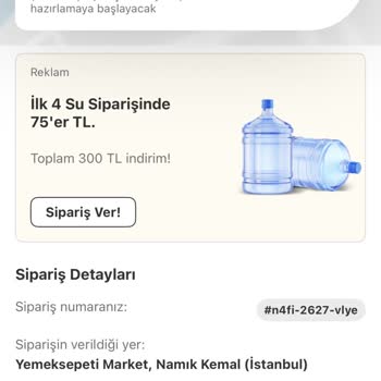Sipariş Onayı Gelmiyor Ve İptal Edilemiyor