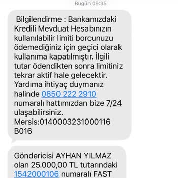 Kredili Mevduat Hesabımda Açıklamasız 24.861,64 TL Eksi Bakiye Ve Bilgi Eksikliği