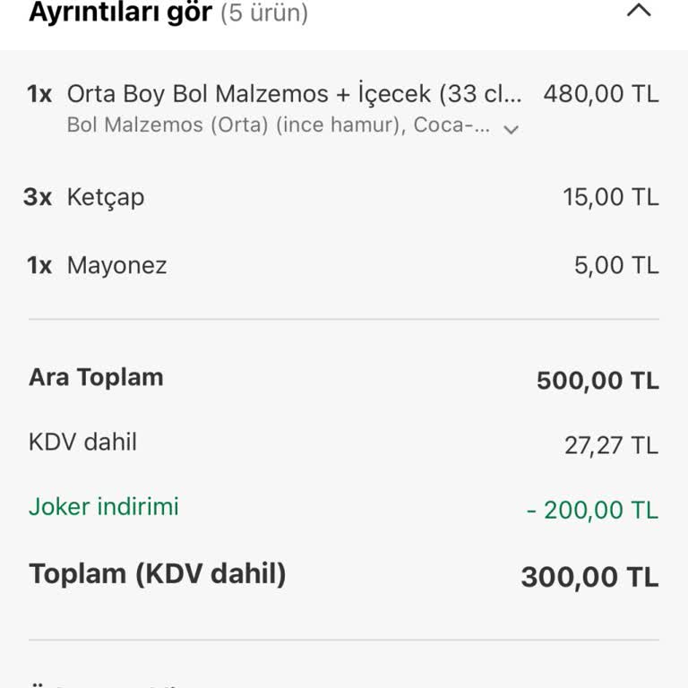 Teslim Edilmeyen Sipariş, Restoran Ve Yemeksepeti Cevapsız, İade Talebi