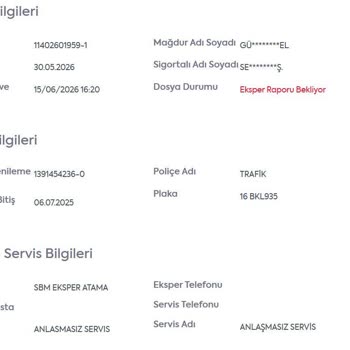 Eksper Ataması Gecikti, 15 Gün Araçsız Kalıyorum Ve İkame Araç Talep Ediyorum