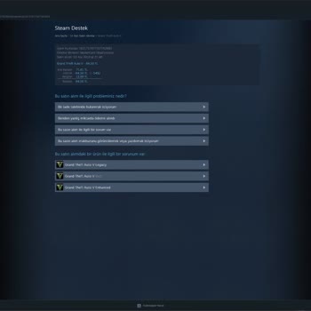 Yanlış Rockstar Hesabına Bağlanan Steam Oyunları Ve Destek Erişimsizliği
