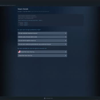 Yanlış Rockstar Hesabına Bağlanan Steam Oyunları Ve Destek Erişimsizliği