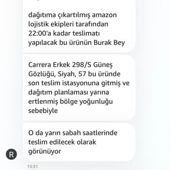 Amazon Türkiye'de En Geç Yarın Teslimat Vaadi Yerine Getirilmedi Ve Destek Çelişkili