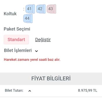Obilet'te İptal Güvencesi Olmadan Çekilen Fazla 2175,99 TL Ücret İadesi Talebi
