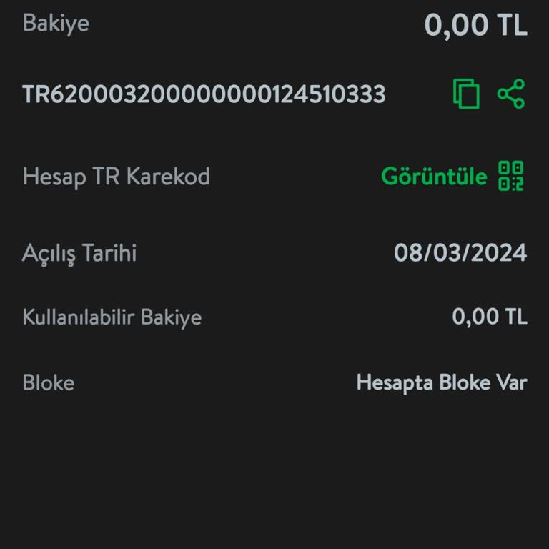 Hesabımda Bildirimsiz Blok Ve 500 TL Ücret Talebi