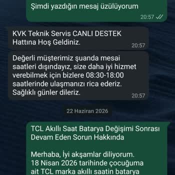 Batarya Değişiminden Sonra Şarj Süresi Aynı Kaldı, Servis Cevapsız, İade Veya Değişim İstiyorum