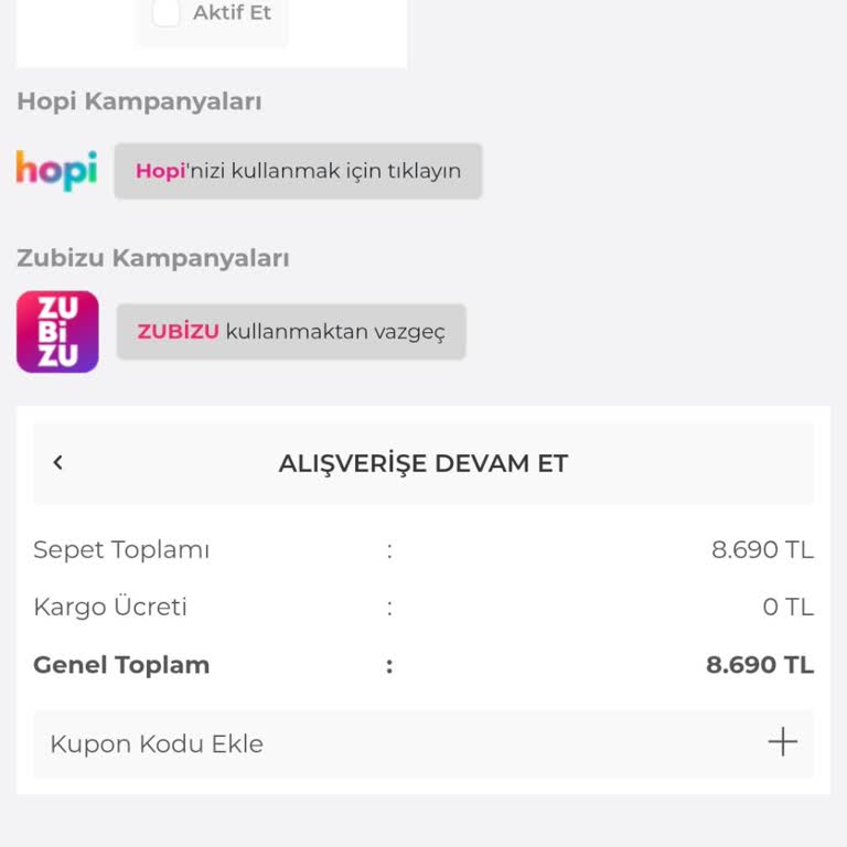 Juzdan Ve Akbank Kupon Sorunu Nedeniyle 8.700 TL Alışverişte %10 İndirim Ve 300 TL Hediye Alınamadı
