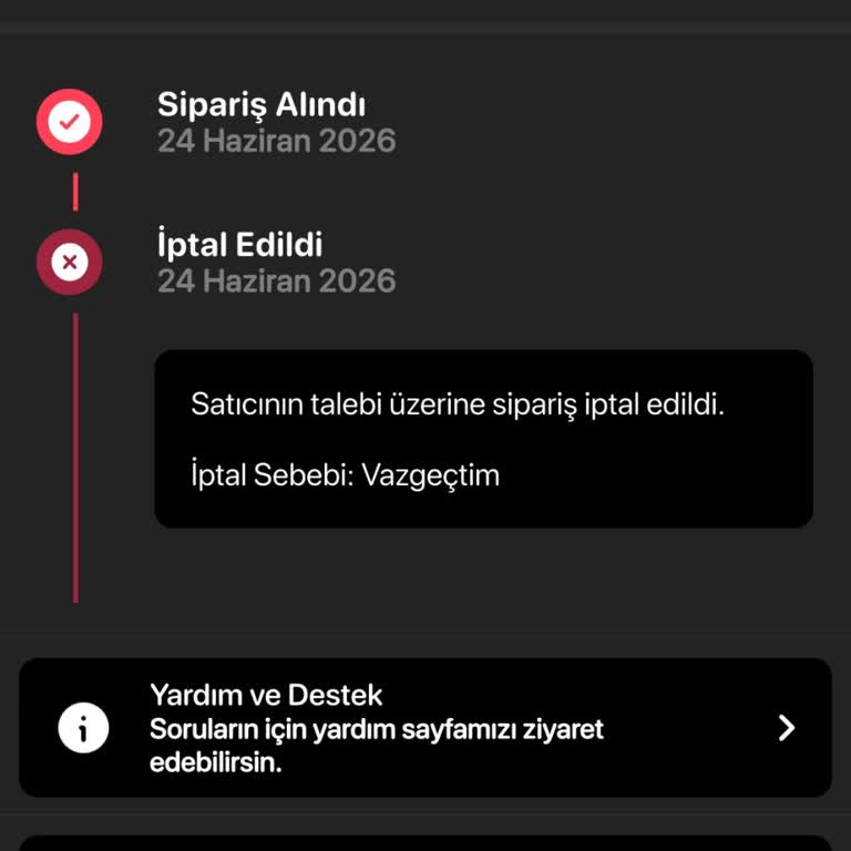 Letgo Sipariş İptali Ve İade Süreci Hakkında Açık Bilgi Talebi
