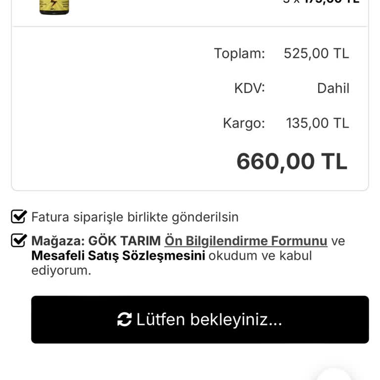Online Bahçıvan Kargoya Verilmeyen Sipariş Ve Takip Bilgisi Eksik
