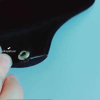 Rayban Gözlük Kılıfı Yırtıldı, Çıtçıtlı Kısmı Kırıldı!