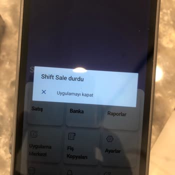 Shift Sale Durdu Hatası Hugin S1 POS Cihazını Kullanılamaz Hale Getirdi, Ciro Kaybı Yaşanıyor