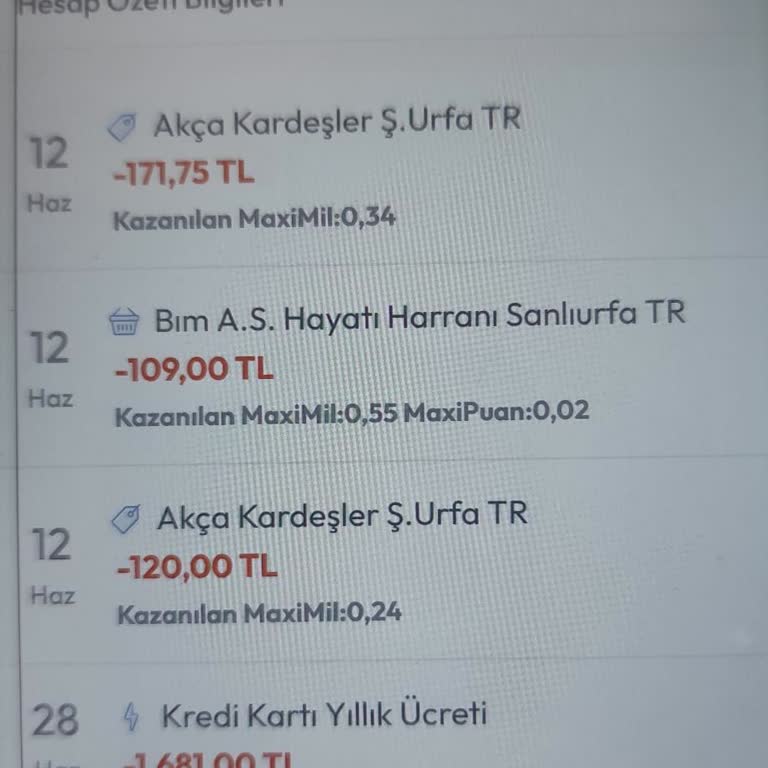 İş Bankası Kredi Kartı Yıllık Ücretinde 800 TL Olması Gereken Tutar 1.765 TL Yanlış Yansıtıldı