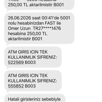 Ziraat Bankası Kart Blokesi Ve ATM Sorunu Nedeniyle Yatırılamayan Gece