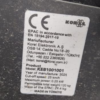 Garanti Kapsamındaki Elektrikli Bisiklet Tamirinde Süre Aşımı Ve Yanlış Parça Gönderimi