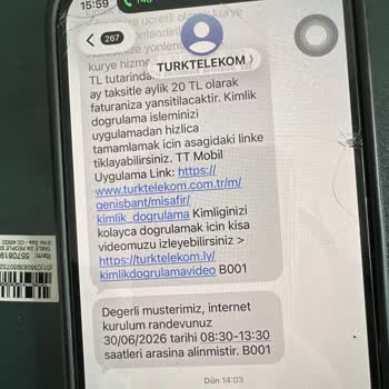 İnternet Kurulum Randevusu Gerçekleşmedi Ve Müşteri Temsilcileri Telefonu Kapatıyor
