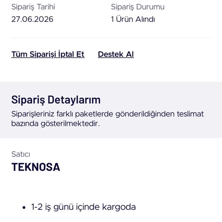 Apple İPhone 15 Fırtına Mavisi Kılıfı Siparişinde Kargo Gecikmesi Ve İlgisiz Müşteri Hizmetleri