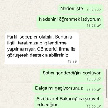 Kargo Kayboldu, Teslimat Yapılamadı Ve Kolay Gelsin Kargo Sorumluluğu Reddediyor