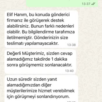 Kargo Kayboldu, Teslimat Yapılamadı Ve Kolay Gelsin Kargo Sorumluluğu Reddediyor