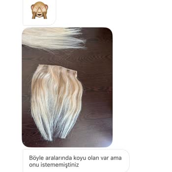 Gerçek Saç Olmayan Ürün Ve Satıcının Küfürlü Tutumu