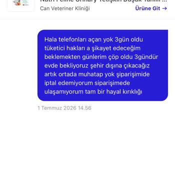 PTT Kargo’da Teslim Edilmeyen Sipariş Ve Acil İptal İade Talebi
