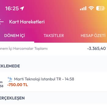 Martı Uygulamasında İzinsiz Kart Çekimi Ve Çifte Ücretlendirme Şikayeti