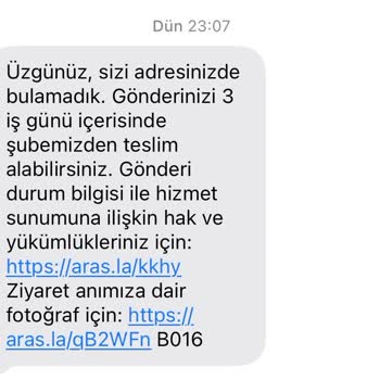Aras Kargo’nun Tekrarlayan Araç Arızası Bahaneleri Ve Teslimat Tutarsızlığı