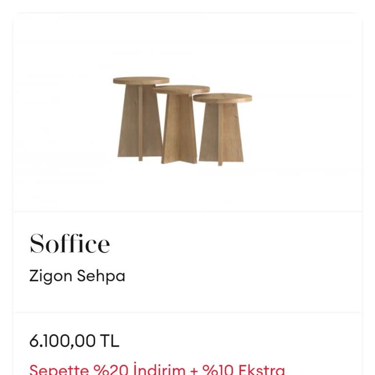 Yaşlı Müşterilerin Teşhir Zigon Sehpasını Satın Alamaması