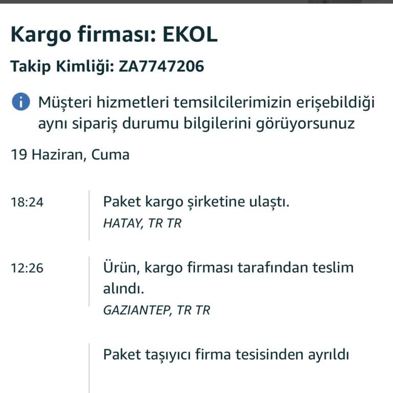 Kargo Teslim Edilmedi Ve Bilgi Alamıyorum