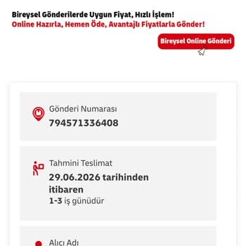 Teslim Edilmeyen Kargo İçin Acil İnceleme Ve Özür Talebi