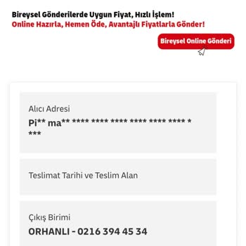 Teslim Edilmeyen Kargo İçin Acil İnceleme Ve Özür Talebi
