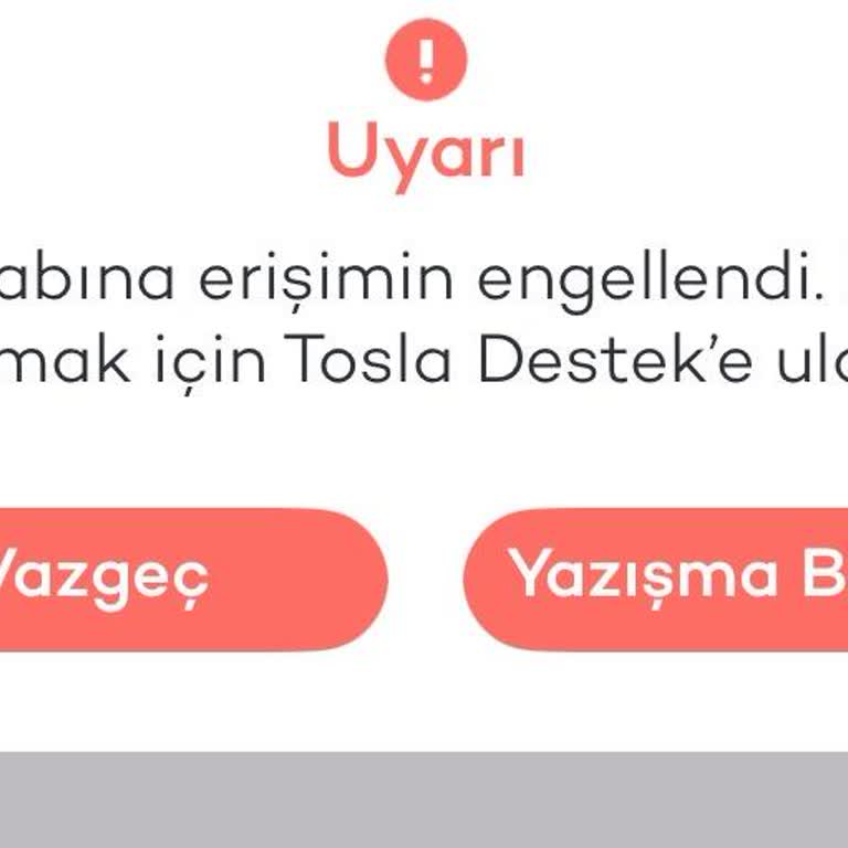 Tosla Uygulamasındaki Dijital Blokaj Ve 30.200 TL Para Transferi Sorunu