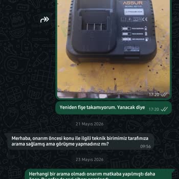 Şarj Aleti Arızası Yangın Tehdidi Yaratıyor Ve Müşteri Hizmeti Cevapsız