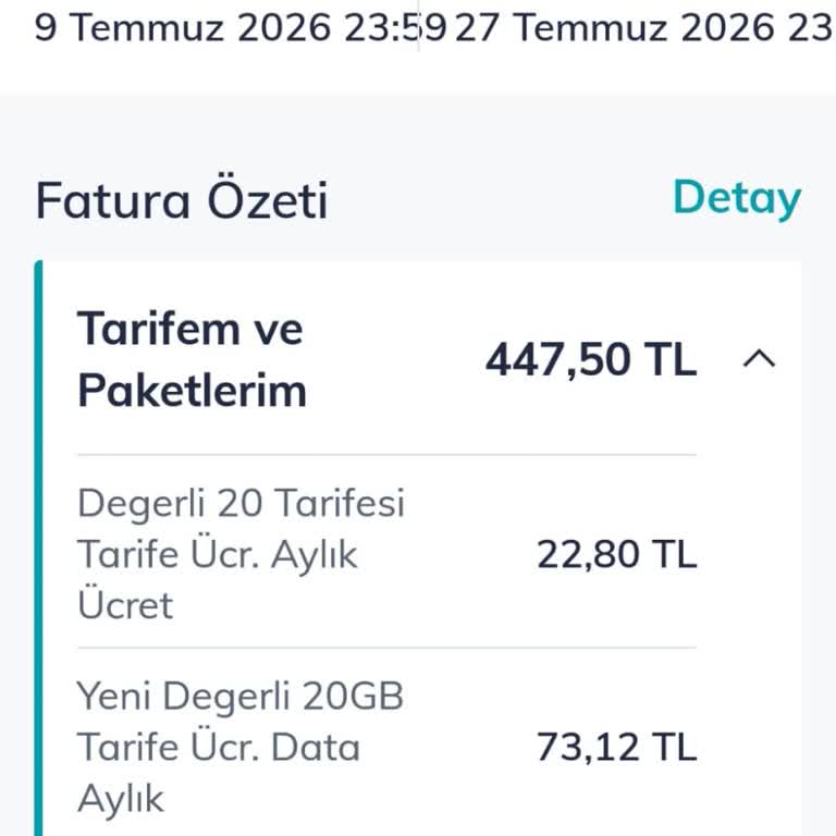 Faturada 68 TL Fazla Ücret Ve 2 Saatte Müşteri Hizmetine Ulaşılamaması