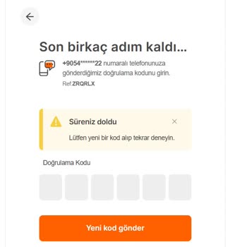 Acil Destek Gerekiyor: Doğrulama Kodu Gelmiyor Ve Siparişler Birikiyor