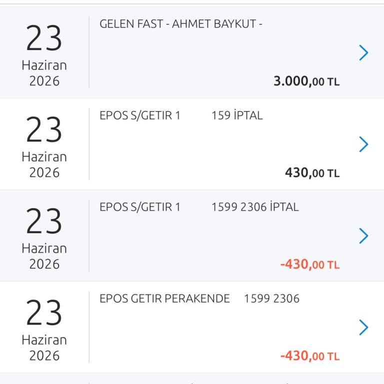 Getir'de Çift Çekim Ve Eksik İade Sorunu