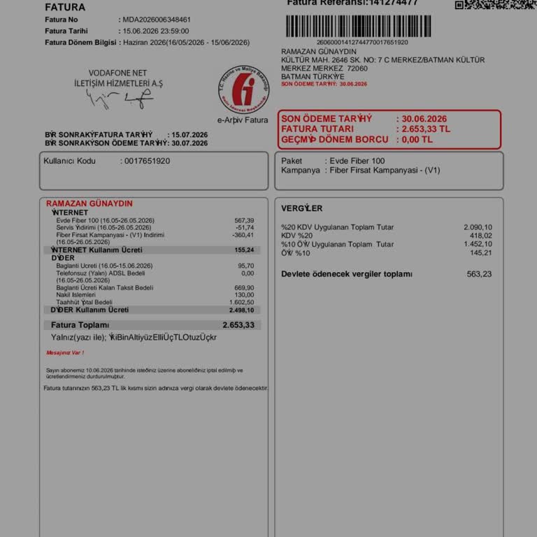 TurkNet Sözlerini Tutmadı, İnternetsiz Kaldım Ve Vodafone Masraflarını Karşılamıyor