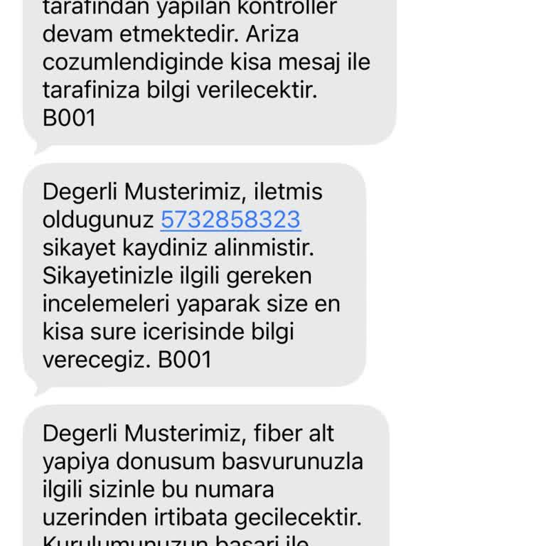 İnternet Kesintisi Ve Sürekli Fiber Randevu İptalleri