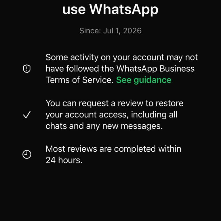 Recurrent Ban By WhatsApp Should Be Permanently Stopped
