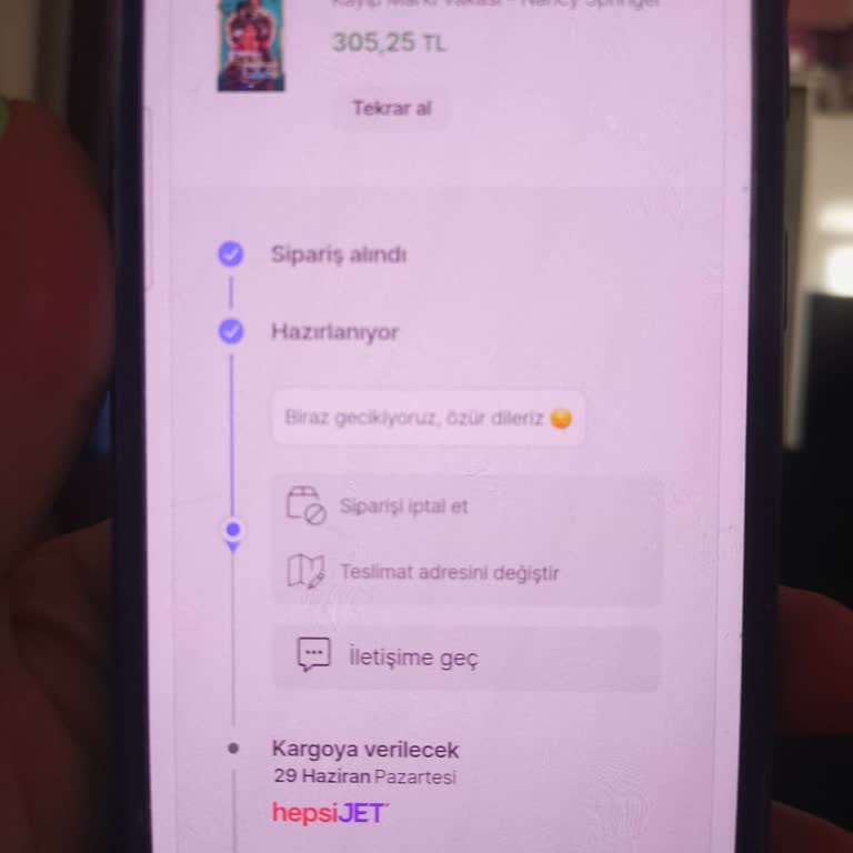 Hepsiburada’da Satıcı Cevapsızlığı Ve Kargo Gecikmesi