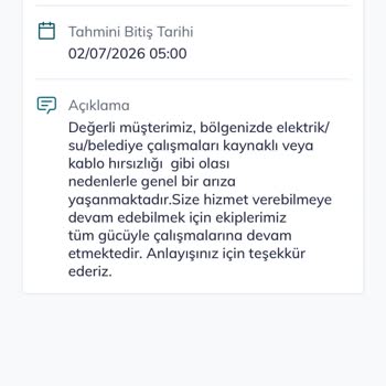 Sadece Bizim Apartmanda Uzun Süreli İnternet Kesintisi Ve Telafi Talebi
