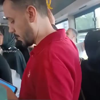 Elazığ Belediyesi 63 Güneykent Otobüsü Çok Sıkışık